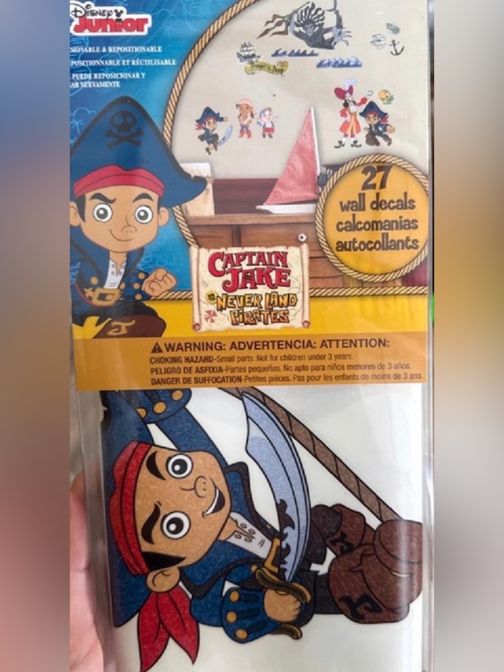 NWT Captain Jake Wall Decals